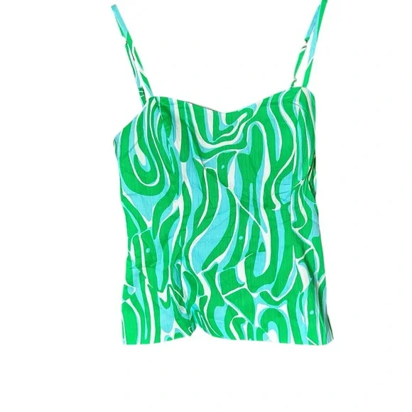 Lilly Pulitzer McCallum Top Size 2 - Picture 2 of 7